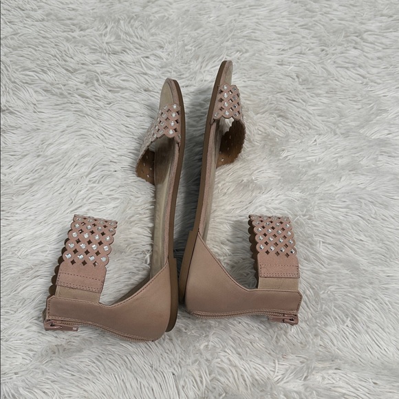 🦢 Yellow box Rhinestone Sandals - Picture 4 of 6